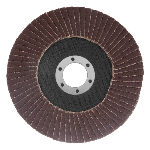 Круг лепестковый торцевой КЛТ-1, зернистость Р40(40Н) 125 х 22.2 мм, "БАЗ" фото 2 Круг лепестковый торцевой КЛТ-1, зернистость Р40(40Н) 125 х 22.2 мм, "БАЗ" фото 2