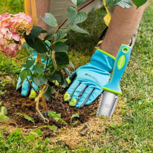 Совок посадочный многофункциональный (5 в 1) 60х285 мм, с чехлом, LUXEPalisad фото 14