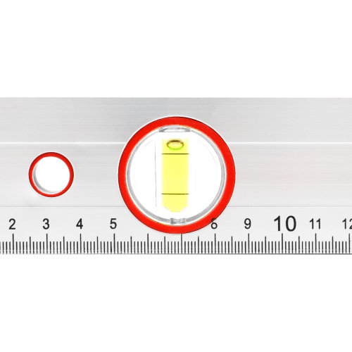 Уровень алюминиевый, 1000 мм, 3 глазка, линейка Sparta фото 5