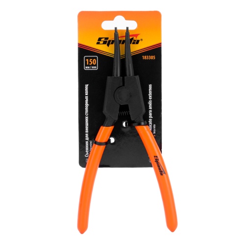 Съемник, 150 мм, для внешних стопорных колец, прямой (разжим) Sparta фото 7 Съемник, 150 мм, для внешних стопорных колец, прямой (разжим) Sparta фото 7