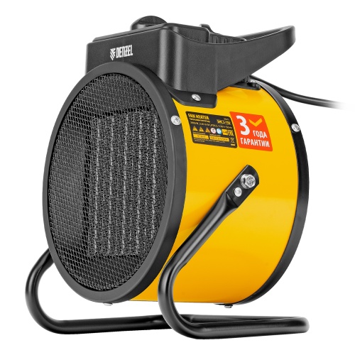 Тепловая пушка, керамический нагреватель (тепловентилятор) DHC 3-150, 230 В, 0.025/1.5/3 кВт Denzel фото 18