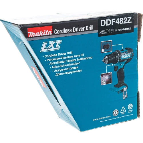 Аккумуляторная дрель-шуруповерт Makita LXT DDF482Z фото 9 Аккумуляторная дрель-шуруповерт Makita LXT DDF482Z фото 9