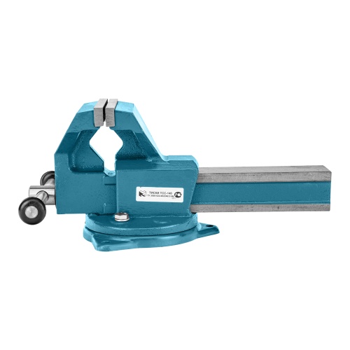 Тиски слесарные, 140 мм, поворотные (Глазов) фото 3