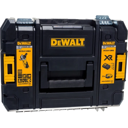 Угловая аккумуляторная шлифмашина DEWALT DCG 412 M2 фото 5 Угловая аккумуляторная шлифмашина DEWALT DCG 412 M2 фото 5