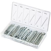 Набор шплинтов Сибртех S головки 144 предмета 47603