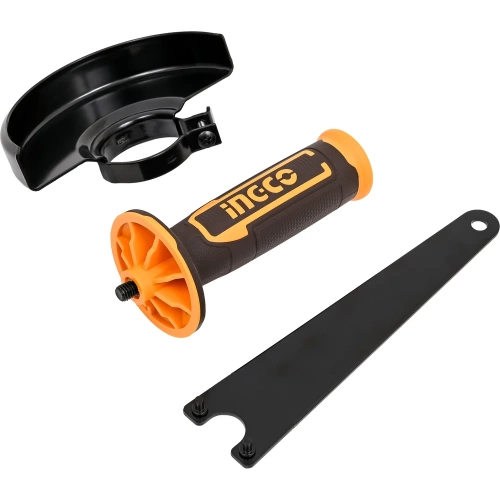 Аккумуляторная угловая шлифмашина INGCO 20В, BL 115/125мм, без АКБ и ЗУ, SUPER INDUSTRIAL CAGLI221153 фото 8