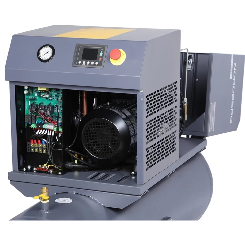 Компрессор винтовой NORDBERG 5,5 кВт, 10 бар, 660 л/мин, ресивер 230 л, IP54 NCF7,5R фото 11