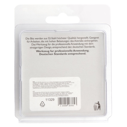 Бита РН1 х 25, сталь S2, 10 шт. Gross фото 9