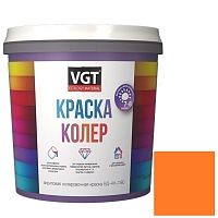 Колер-краска VGT ВД-АК-1180 оранжевая 1 кг