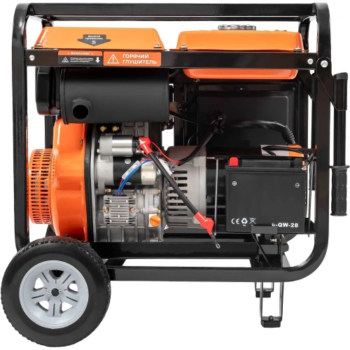 Дизельный трехфазный генератор Gigant GDGL-7000-3E фото 6