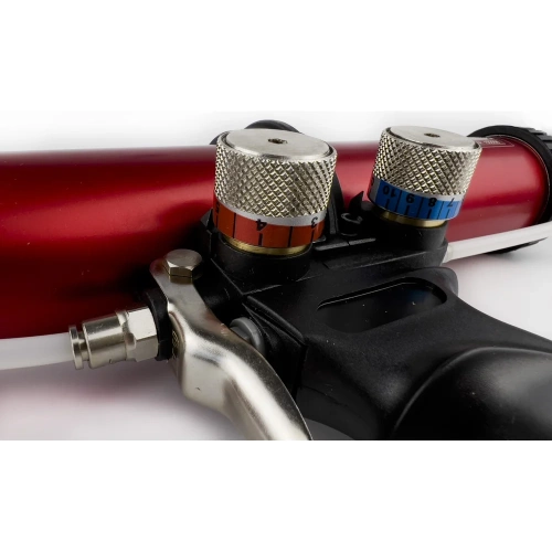 Пистолет для нанесения распыляемых герметиков RoxelPro в комплекте с насадками 592125 фото 5