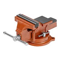 Тиски слесарные, 125 мм, поворотные, с наковальней Sparta