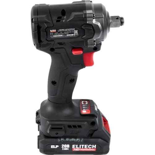 Аккумуляторный гайковёрт Elitech CW 2004SL (20В, 2х2Ач, 450Нм, М10-М20) HD 205737 фото 6
