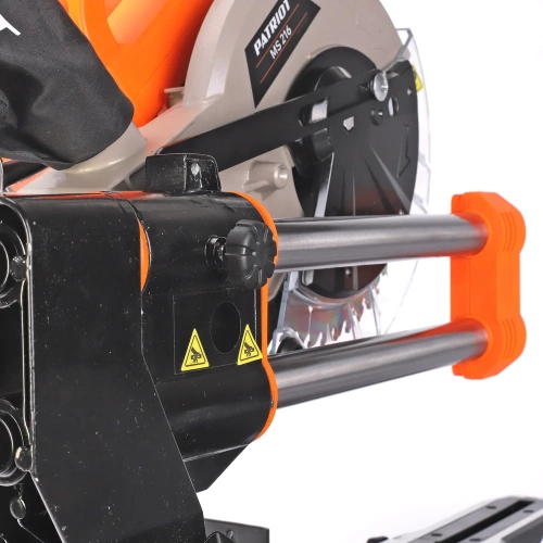 Пила торцовочная Patriot MS 216, 1500Вт, пильный диск 216 мм, функция протяга, лазерный маркер 190301866 фото 8 Пила торцовочная Patriot MS 216, 1500Вт, пильный диск 216 мм, функция протяга, лазерный маркер 190301866 фото 8