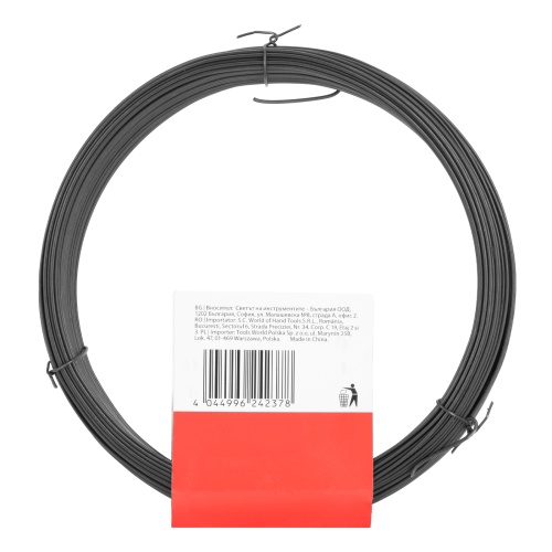 Проволока стальная 30 м, вязальная, термообработанная 1.2 мм Сибртех фото 6