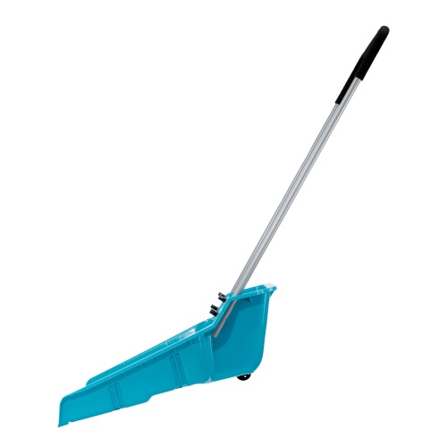 Скрепер-волокуша для уборки снега, полипропилен, колеса, 595х715х1445мм, рукоятка с ПВХ, LUXE Palisad фото 3