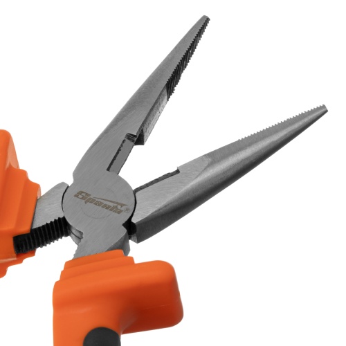 Длинногубцы прямые Comfort, 160 мм ,шлифованные, двухкомпонентные рукоятки Sparta фото 5