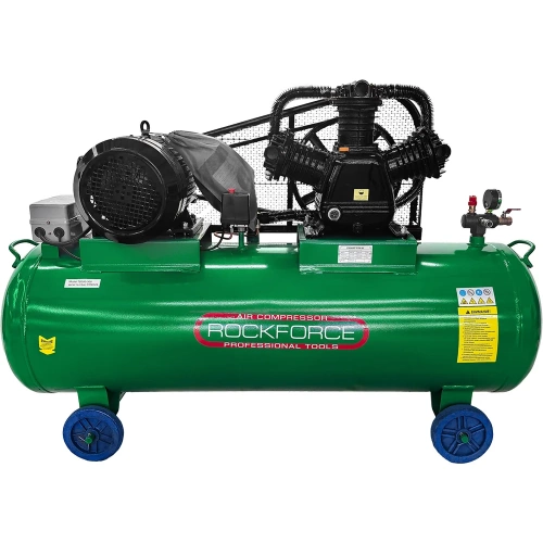 Компрессор 3-х поршневой с ременным приводом Rockforce (7.5кВт, ресивер 300л, 900л/м, 380В) RF-TB390-300(62486) Компрессор 3-х поршневой с ременным приводом Rockforce (7.5кВт, ресивер 300л, 900л/м, 380В) RF-TB390-300(62486)