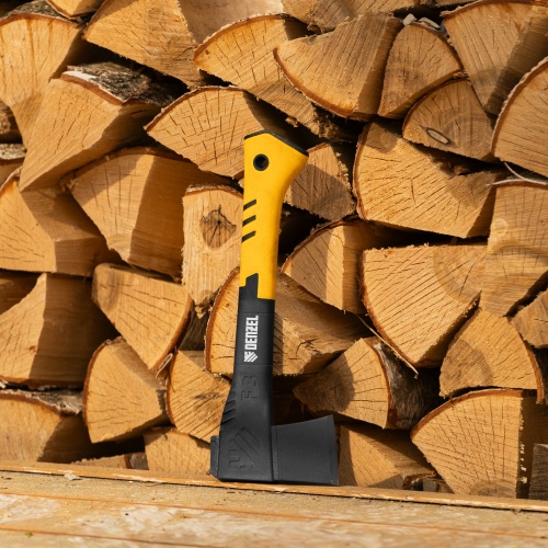 Топор-колун, F3, 640 гр, двухкомпонентная рукоятка, 320 мм// Denzel фото 10 Топор-колун, F3, 640 гр, двухкомпонентная рукоятка, 320 мм// Denzel фото 10