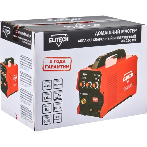 Инвертор Elitech ИС 220 СП ДМ 204755 фото 10