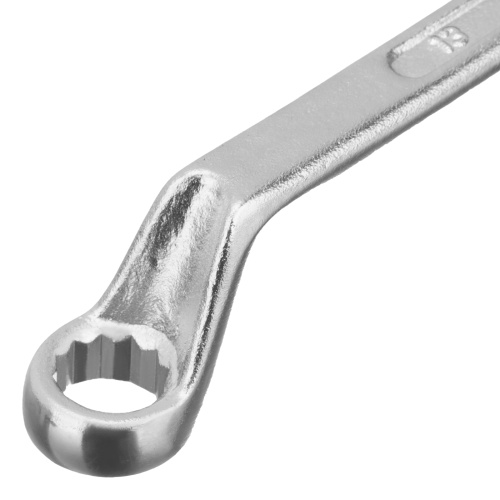 Ключ накидной коленчатый, 12 х 13 мм, хромированный Sparta фото 3