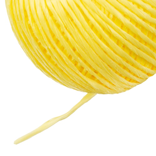 Шпагат полипропиленовый желтый, 1.7 мм, L 110 м, Сибртех фото 3