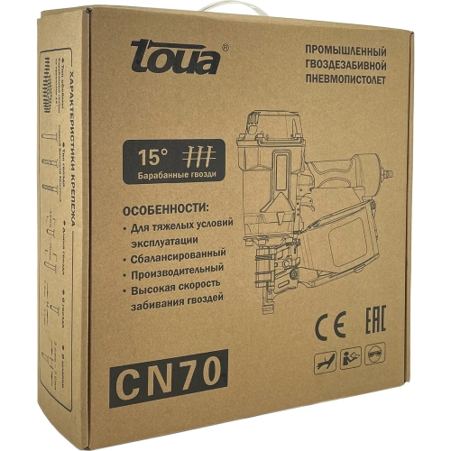 Гвоздезабивной пневматический инструмент TOUA CN70 фото 3