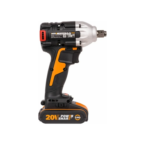 Аккумуляторный бесщеточный гайковерт WORX WX272 фото 6