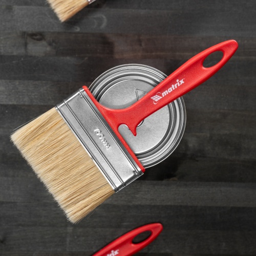 Кисть флейцевая "Эмали" Color Line 100 х 12 мм Matrix фото 5