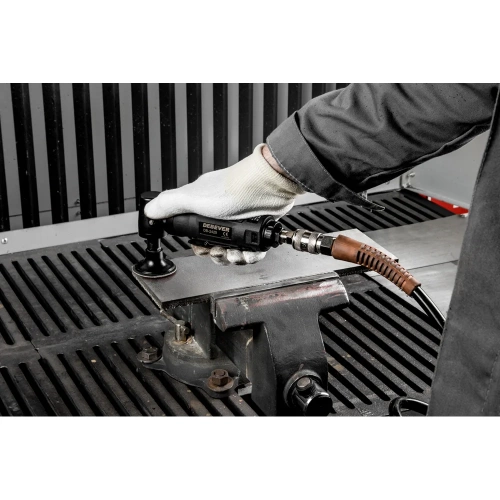 Угловая пневматическая машина DEBEVER с зажимной цангой под ролок 50 мм; 15000 об/мин; 220 Вт DB-2420 фото 9