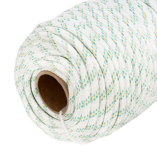Фал плетеный капроновый с сердечником, 12 мм, L 100 м, 24-прядный, Сибртех фото 3