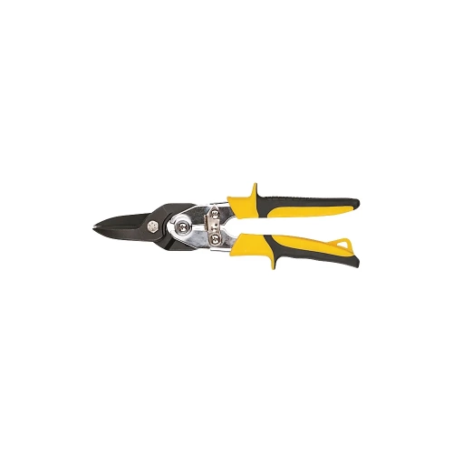 Ножницы по металлу FIT усиленные CrV Профи, прорезиненные ручки, прямые 270 мм 41576