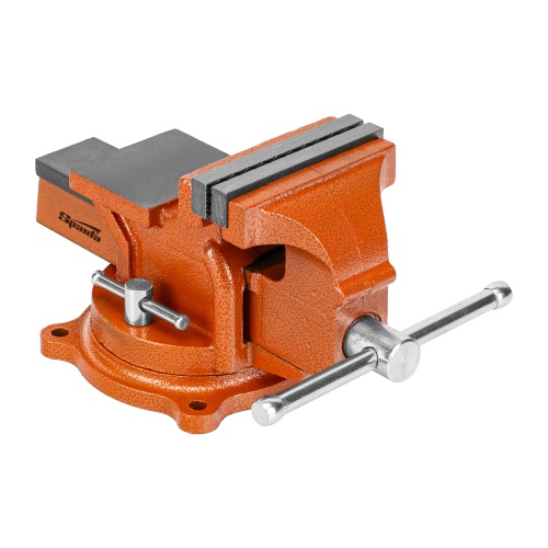 Тиски слесарные, 100 мм, поворотные, с наковальней Sparta фото 16