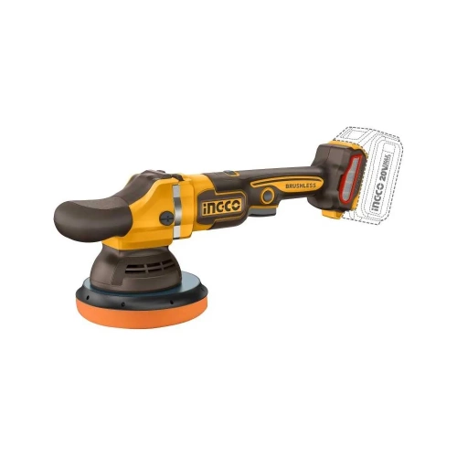 Аккумуляторная угловая полировальная машина INGCO 150 мм, 20В б/щ INDUSTRIAL APLI2015 Аккумуляторная угловая полировальная машина INGCO 150 мм, 20В б/щ INDUSTRIAL APLI2015
