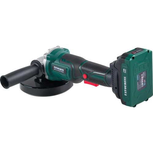 Угловая шлифовальная машина аккумуляторная FAVOURITE OBS 21 FG 125 SET PROMO 21В, 2Ач+ЗУ 150122422 фото 3