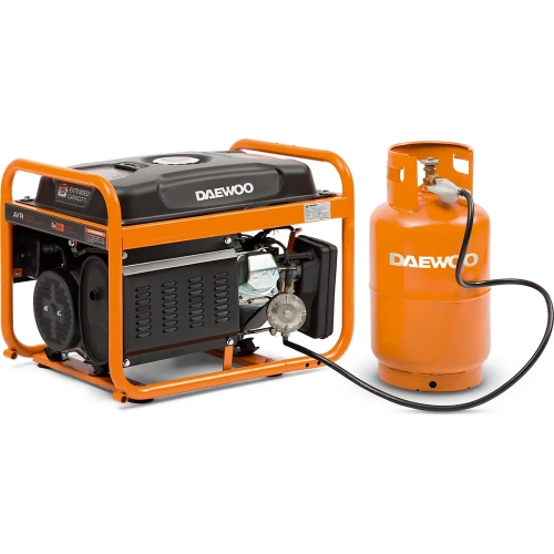Двухтопливный генератор Daewoo Бензин + Газ GDA 3500 DFE фото 9