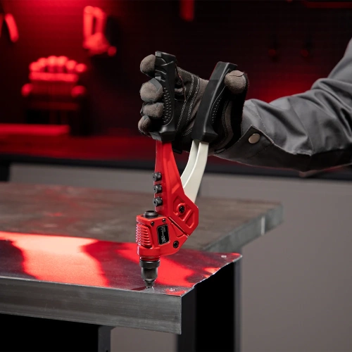 Заклепочник литой, поворотный, 290 мм, 0-360 заклепки 2,4-3,2-4,0-4,8 мм/, PRO MATRIX 40547 фото 10