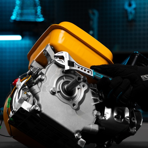 Ключ разводной, 200 мм, CrV, двухкомпонентная ручка Gross фото 8