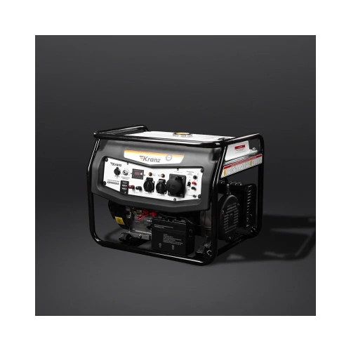 Бензиновый генератор KRANZ KR9000EA 9,0 кВт, 230 В, 25 л, коннектор автоматики, электростартер KR-16-1138 фото 3