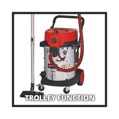 Строительный пылесос Einhell te-vc 2350 sacl,1600 Вт, 230 мбар, 50 л, очистка фильтра, розетка 2342475 фото 9 Строительный пылесос Einhell te-vc 2350 sacl,1600 Вт, 230 мбар, 50 л, очистка фильтра, розетка 2342475 фото 9