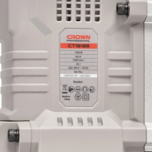 Отбойный молоток Crown CT18185 BMC фото 5