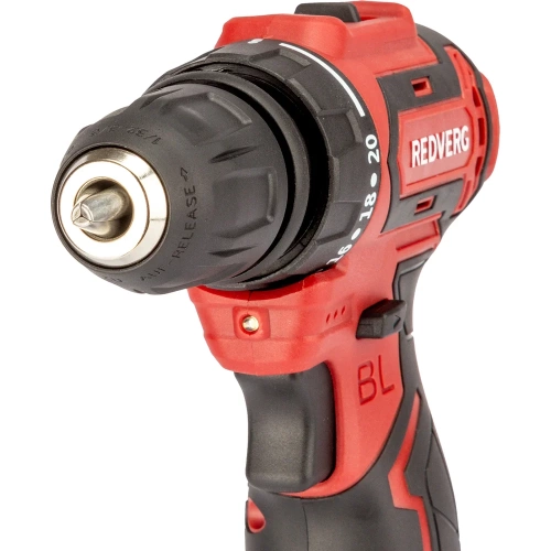 Шуруповерт аккумуляторный бесщеточный REDVERG RD-SD12BLR со сменным патроном 6680699 фото 7 Шуруповерт аккумуляторный бесщеточный REDVERG RD-SD12BLR со сменным патроном 6680699 фото 7