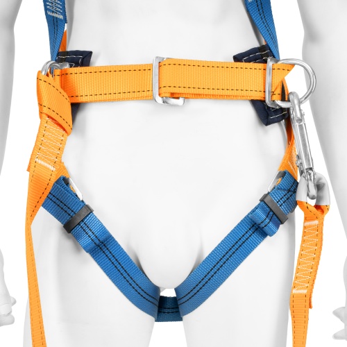 Удерживающая привязь УП IIЖ,с наплечными и набедренными лямками,А-строп из синтетической ленты Сибртех фото 8