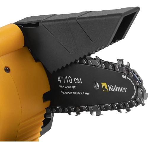 Пила цепная аккумуляторная Kolner KCS 18-10-2K, 18V UNI-M Standard АКБ 2х1.5 А·ч и ЗУ 8060100062 фото 10 Пила цепная аккумуляторная Kolner KCS 18-10-2K, 18V UNI-M Standard АКБ 2х1.5 А·ч и ЗУ 8060100062 фото 10