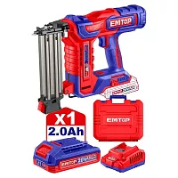 Гвоздезабивной пистолет аккумуляторный EMTOP ELBNLI5008