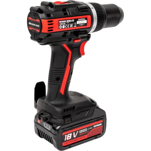 Аккумуляторная дрель-шуруповерт KEYANG DD20BLA-70C (Set) фото 4