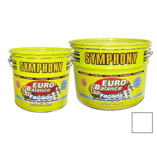 Краска Symphony Fasade Aqua LAP 18 л Краска Symphony Fasade Aqua LAP 18 л