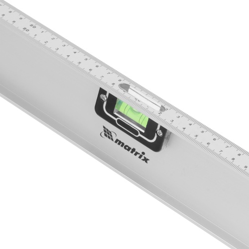 Уровень алюминиевый "Рельс", 1800 мм, 3 глазка (1 поворотный) Matrix фото 8