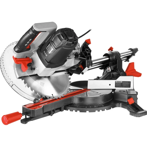 Торцовочная пила с протяжкой Зубр МАСТЕР 255 ЗПТ-255-1800 ПЛ фото 9