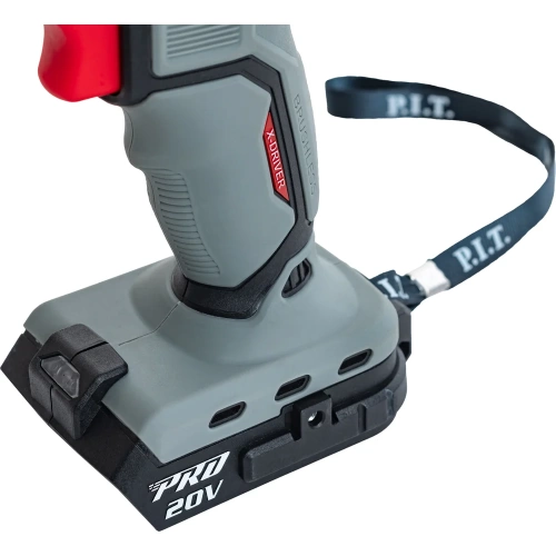 Дрель ударная аккум. бесщёточная P.I.T. X-DRIVER SOLO (20В, 75Нм, метал патрон 13мм, 2ск) PSB20H-13D фото 7 Дрель ударная аккум. бесщёточная P.I.T. X-DRIVER SOLO (20В, 75Нм, метал патрон 13мм, 2ск) PSB20H-13D фото 7